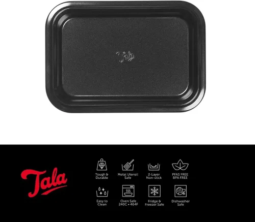 Vista 2 de Tala Bandeja antiadherente para hornear de 5 pulgadas, color negro