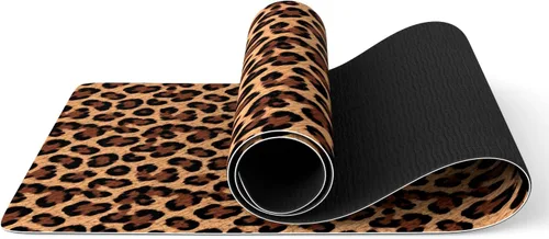 Vista 11 de FOLAI Esterilla de yoga extra gruesa de 6 mm - Esterilla de ejercicios antideslizante para HIIT, pilates y entrenamientos en casa con correa