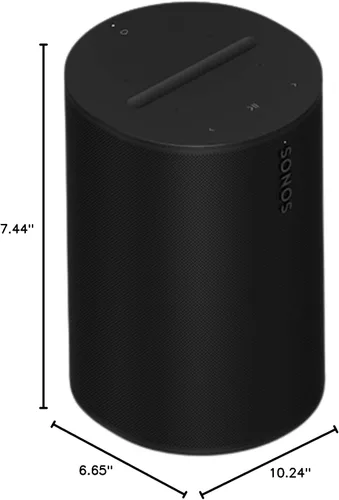 Vista 8 de Sonos Era 100 - Negro - Altavoz inteligente inalámbrico, habilitado para Alexa
