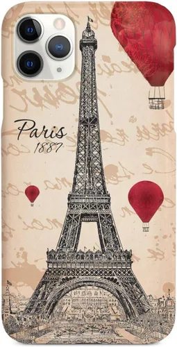 Vista 8 de Inspired Cases - Funda para iPhone Xs Max con textura 3D - Funda protectora de goma para iPhone Xs Max de Apple - Torre Eiffel de París 1887
