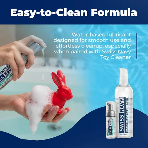 Vista 7 de Swiss Navy Lubricante Premium a Base de Agua - 16 oz - Gel Lubricante para Hombres, Mujeres y Parejas - Seguro para Juguetes - Fórmula que No Mancha