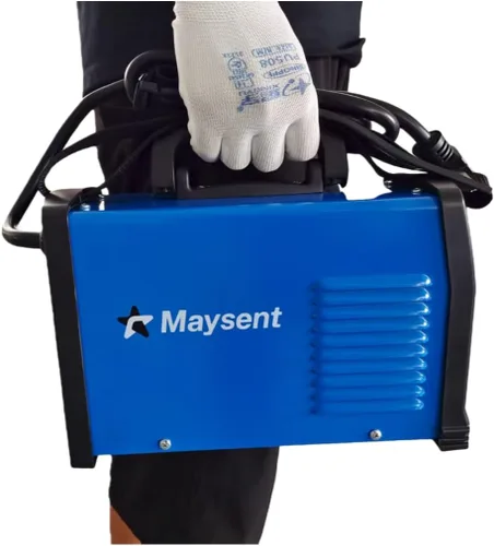 Vista 4 de MAYSENT Mini soldador de palo MMA de 200 A, inversor portátil de 110 V, arranque en caliente, fuerza de arco, antiadherente, pantalla digital