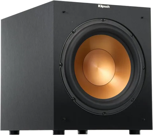 Vista 5 de Klipsch Reference R-26FA Paquete de cine en casa 5.1, revestimiento de polímero negro cepillado