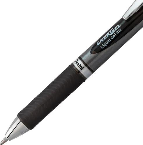 Vista 41 de Pentel EnerGel RTX - Bolígrafo de gel líquido retráctil, línea mediana, punta de metal, tinta de colores surtidos, paquete de 4 unidades (BL77BP4M)
