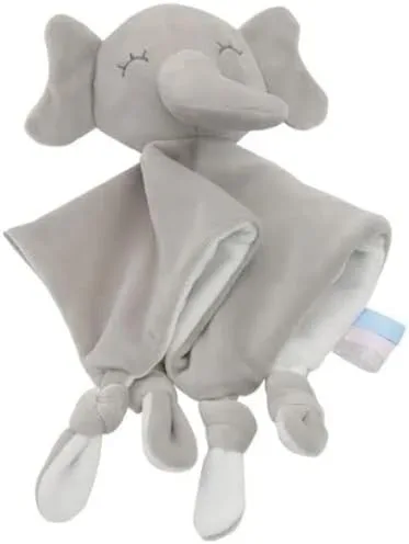 Vista 3 de Manta de seguridad de oso de peluche, suave y adorable para bebé, regalo para bebés recién nacidos para niños o niñas, manta de juguete cómoda