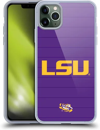 Vista 221 de Head Case Designs Funda de gel suave con licencia oficial de la Universidad Estatal de Louisiana LSU Camou compatible con Apple iPhone 7 Plus/iPhone