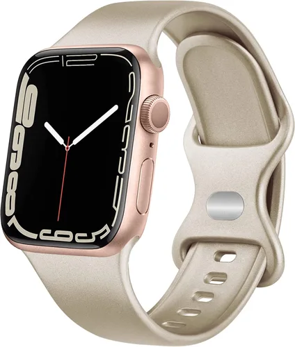 Vista 9 de Meliya Correa para Apple Watch Series 8, SE, 7, 6, 5, 4, 3, 2, 1, 1.772 in, 1.614 in, 1.732 in, 1.496 in, 1.654 in, para mujeres y hombres, correa