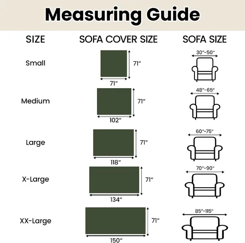 Vista 6 de Fundas para Sofá Seccional para Perro, Funda de Sofá de Una Pieza con Borlas de Chenilla Súper Suave Anti-Arañazos, Manta Protectora de Muebles Verde