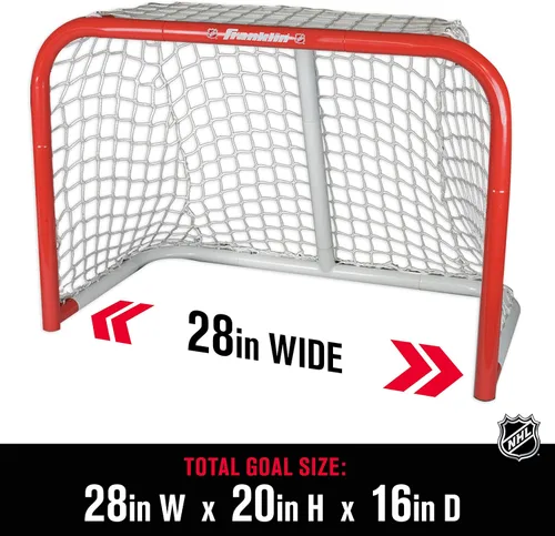 Vista 2 de Franklin Sports Mini portería de acero - 28" x 20