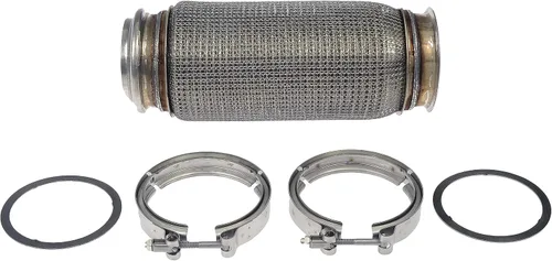 Vista 2 de Dorman Tubo de fuelle de escape 674-6018 compatible con modelos seleccionados Kenworth / Peterbilt
