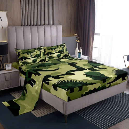 Vista 14 de Erosebridal Juego de sábanas de fresa, tamaño individual, diseño de fresa rosa para niñas y niños, sábana bajera ajustable de frutas tropicales