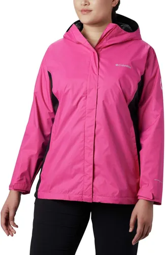 Vista 4 de Columbia Chaqueta impermeable resistente en rosa para mujer II