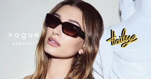 Vista 6 de Vogue Eyewear X Hailey Bieber Collection Vo5440s - Gafas de sol rectangulares
