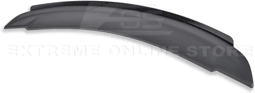 Vista 8 de Para Chevrrolet Camaro 2010-2013 EOS ZL1 estilo alerón de ala de tapa trasera de maletero con inserto WickerBill central de aluminio negro
