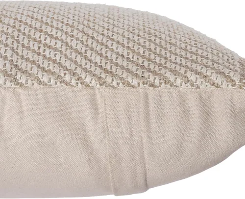 Vista 5 de REDEARTH · Fundas de cojín boho hechas a mano - Estilo chic bohemia de granja - Fundas de cojín tejidas para acento, interior y exterior, para sofá