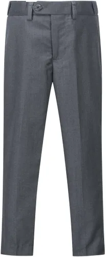 Vista 4 de Boyland Traje de esmoquin para niños, chal con solapa, 2 piezas, ajustado, chaqueta y pantalones, conjunto de traje para fiesta de graduación