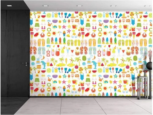 Vista 65 de 45 diseños de papel/mural para pared largo estampado