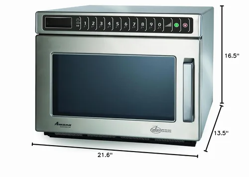 Vista 2 de Amana Horno de microondas de uso medio