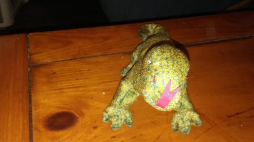 Vista 2 de Scaly The Lizzard Beanie Baby (Retirado)