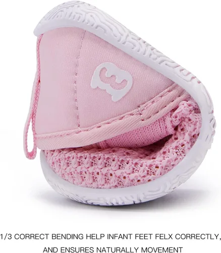 Vista 5 de BMCiTYBM - Botas de nieve para niños y niñas, con forro de piel, zapatos de invierno, ligeros para exteriores (niños pequeños)