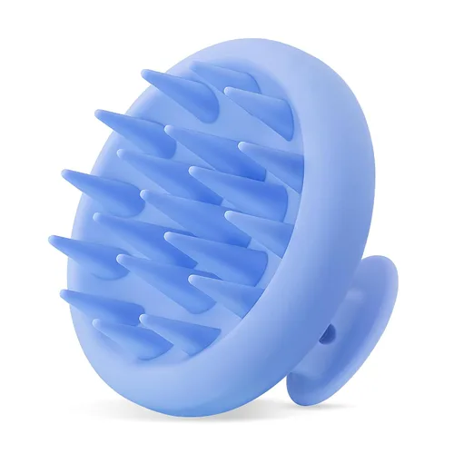 Vista 18 de HEETA Masajeador de Cuero Cabelludo para el Crecimiento del Cabello, Exfoliador de Cuero Cabelludo con Cerdas Suaves, Diseño de Silicona Integrado