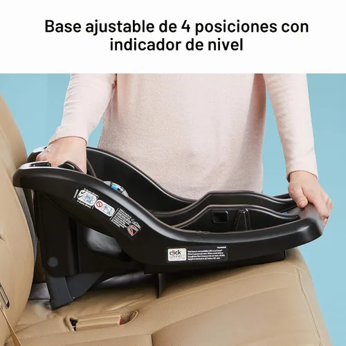 Vista 4 de Graco SnugRide 35 Lite LX - Asiento de coche infantil y asiento elevador sin respaldo TurboBooster 2.0