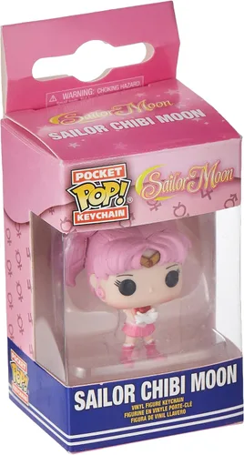 Vista 2 de Funko Llavero Pop Sailor Moon - Llavero coleccionable Sailor Chibi Moon