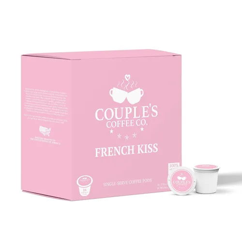 Vista 14 de Couple's Coffee K-Cups Café con sabor S'more Regresa a las familias militares S'more Than Friends Café gourmet con sabores de chocolate