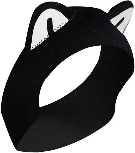 Vista 2 de Diadema de buceo con orejas de gato, diadema de natación para mujeres y niños, capucha de neopreno de 0.079 pulgadas (0.079 in), mantiene el agua