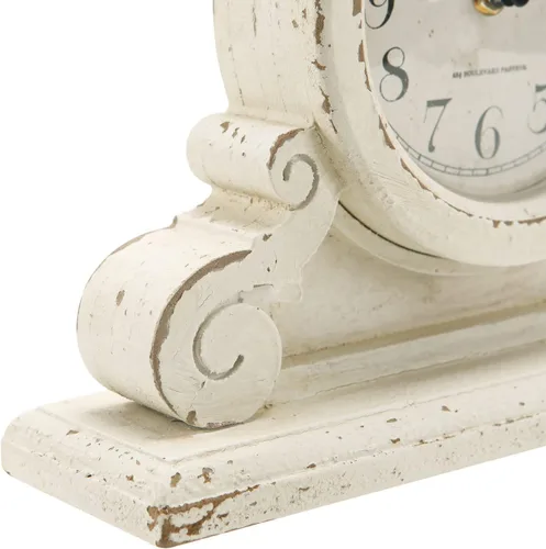 Vista 5 de NIKKY HOME Reloj de mesa vintage con diseño de pájaro, reloj de mesa