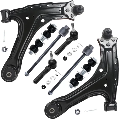 Vista 171 de Detroit Axle - Kit de brazos de control de extremo de 8 piezas para Toyota 2001-2003 Highlander 2002-2003 Camry Lexus ES300, 2 conjuntos de brazos
