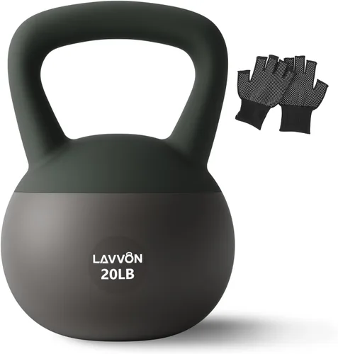 Vista 23 de Soft Kettlebell - Cushioned Impact-Resistant Base and Anti-Slip, Kettle bell Anti-Slip Grip Weight for Home Workouts, Safe Strength Training