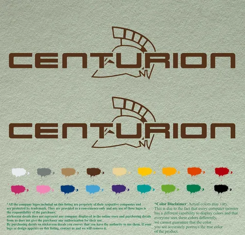 Vista 15 de Centurion - Juego de 2 calcomanías de vinilo de repuesto compatibles con motor fuera de borda (12 pulgadas, negro 070)