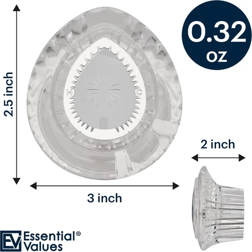 Vista 3 de Essential Values Repuesto de mango de ducha – Compatible con pomo de ducha Moen (100710) y bañera – Compatible con el kit de mango de temperatura