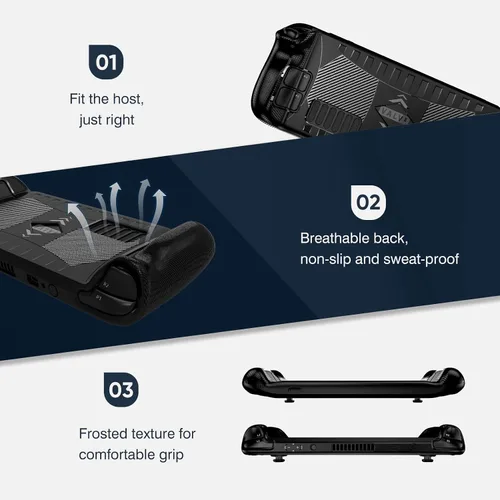 Vista 3 de Funda protectora de silicona para cubierta de vapor, juego 2 en 1, cubierta de vapor con cubierta de vapor resistente a los arañazos, protector