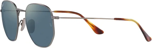 Vista 3 de Ray-Ban Rb8148 Hexagonal Titanium Sunglasses