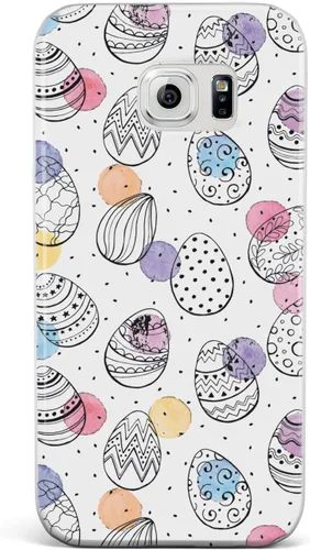 Vista 24 de Inspired Cases - Compatible con iPhone Xs Max - Funda protectora con textura 3D para Apple iPhone Xs Max - Patrón de huevo de Pascua