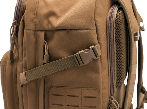 Vista 5 de LA Police Gear Atlas - Mochila táctica de 24 horas para hombres o mujeres, mochila de senderismo grande, mochila de caza, mochila de insectos, Negro