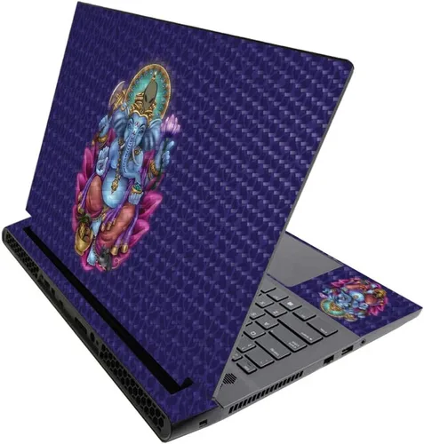 Vista 556 de MightySkins - Skin brillante con purpurina para Alienware M17 R3 (2020) y M17 R4 (2021) - Diversión de los años 90 Acabado duradero con purpurina