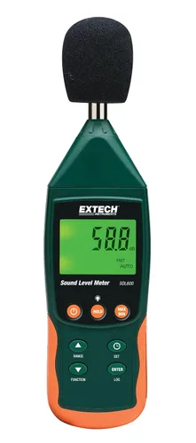 Vista 6 de Extech 407732-KIT Kit de medidor de nivel de sonido de rango bajo/alto