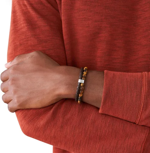 Vista 12 de Fossil para Hombre Wellness pulsera de abalorio