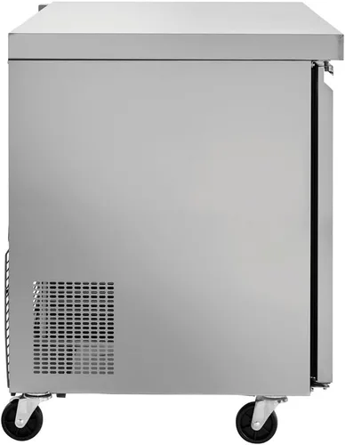 Vista 3 de Kratos Congelador comercial bajo encimera, 61" W, 2 puertas, acero inoxidable (69K-753)