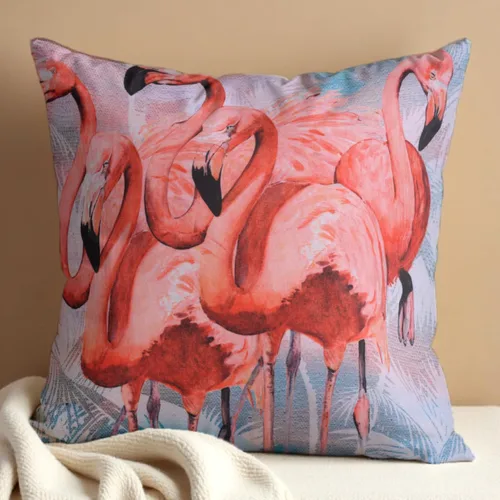 Vista 49 de Decozen Fundas de almohada decorativas con estampado de pájaros con diseño floral para decoración del hogar, sala de estar y dormitorio, funda