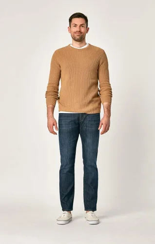 Vista 3 de Mavi Jeans de pierna recta de tiro regular Zach para hombre