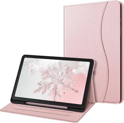 Vista 23 de Fintie Funda para Samsung Galaxy Tab S6 Lite 10.4 Pulgadas 2024/2022/2020 con Soporte para S Pen, Funda Trasera de TPU Blanda con Visor Multiángulo