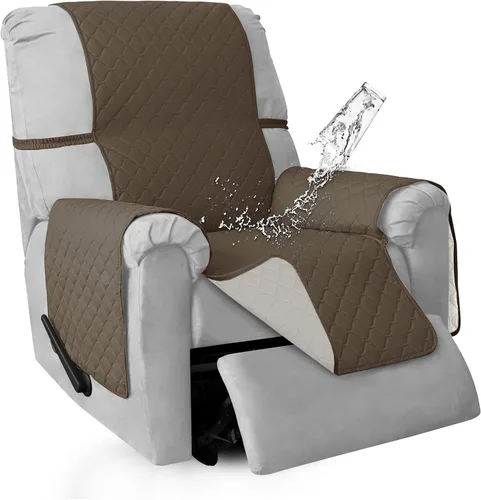 Vista 14 de ISSUNTEX Fundas de sofá de dos plazas con doble protección 100% impermeables para sala de estar, fundas para sofá de 2 cojines, protector de muebles