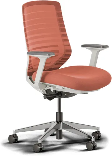 Vista 10 de Silla ergonómica Branch - Una silla de escritorio versátil con soporte lumbar ajustable, respaldo de malla transpirable y ruedas suaves - Grafito