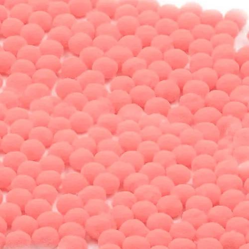 Vista 50 de 1000 pompones para manualidades de 1 pulgada, bolas de pompón mullidas de Navidad, pequeñas bolas de pompones para manualidades, proyectos