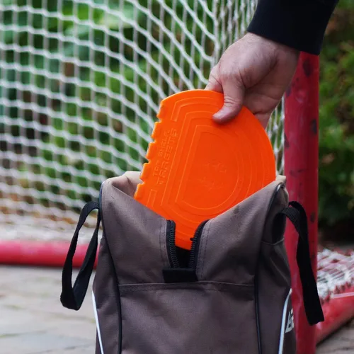Vista 8 de Top Shelf Targets Paquete de 4 objetivos magnéticos de hockey – Ayudas de tiro duraderas de 8 pulgadas para redes de hockey y lacrosse