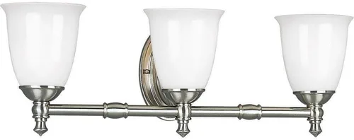 Vista 13 de Progress Lighting P3027-15 Victorian Bath & Vanity, 5-5/8 pulgadas de ancho x 8-1/2 pulgadas de alto, cromo